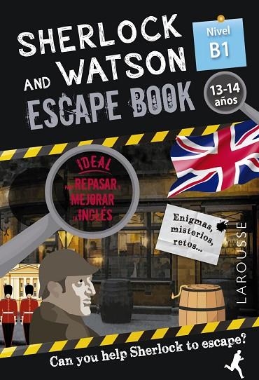 SHERLOCK & WATSON. ESCAPE BOOK PARA REPASAR INGLÉS. 13-14 AÑOS B1 | 9788418473340 | GILLES SAINT-MARTIN