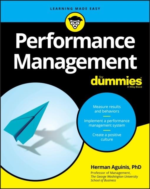 PERFORMANCE MANAGEMENT FOR DUMMIES | 9781119557654 | HERMAN AGUINIS