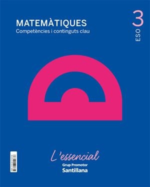 3SEC MATEMATIQUES CATAL L'ESSENCIAL ED21 | 9788413152738