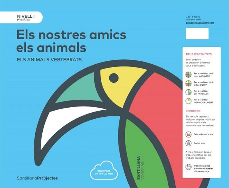 NIVELL I NOSTRES AMICS ANIMALS VAL  ED17 | 9788491312376