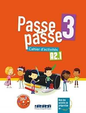 PASSE PASSE 3 - A2.1 CAHIER + CD | 9782278093199