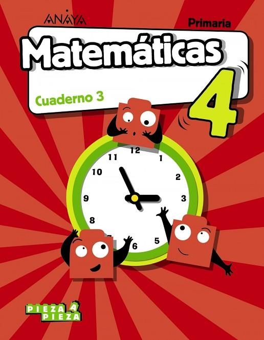 MATEMÁTICAS 4. CUADERNO 3. | 9788469850879