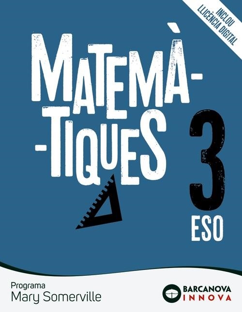 MARY SOMERVILLE 3 ESO. MATEMÀTIQUES | 9788448950804