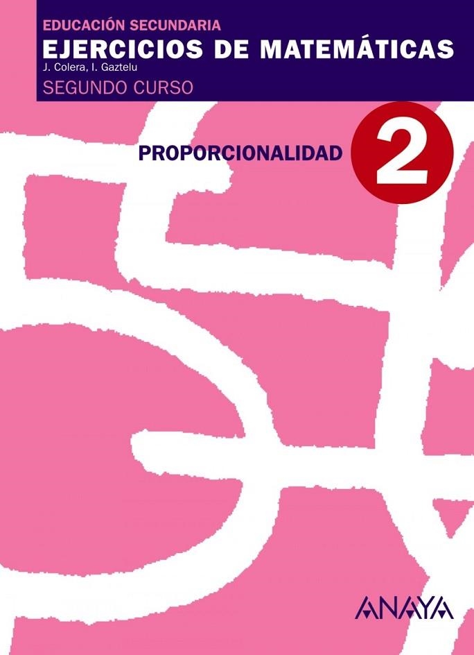 PROPORCIONALIDAD.-2 | 9788466769686