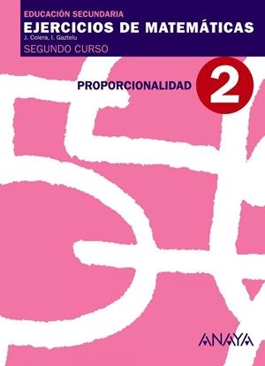 PROPORCIONALIDAD.-2 | 9788466769686