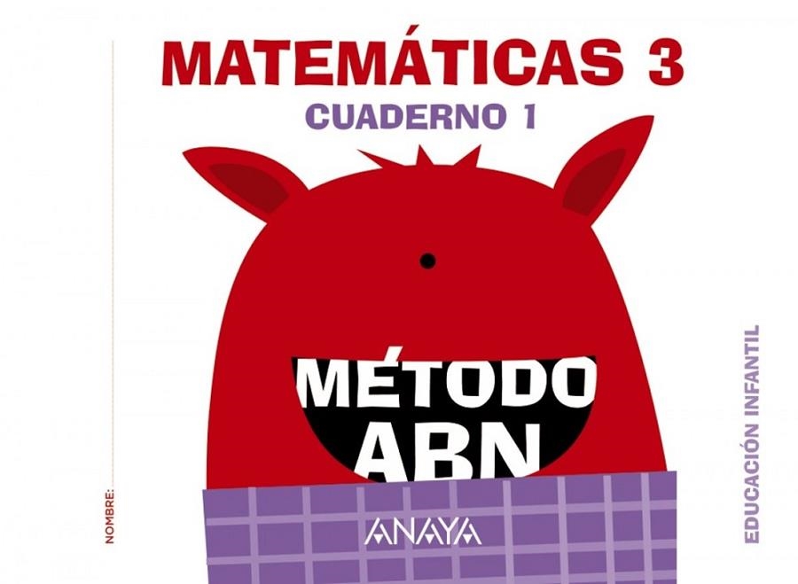 MATEMÁTICAS ABN. NIVEL 3. CUADERNO 1. | 9788469814185