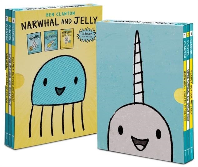 NARWHAL AND JELLY BOX SET  | 9780735265912 | BEN CLANTON