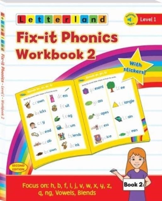 FIX-IT PHONICS - LEVEL 1 - WORKBOOK 2 (2ND EDITION) | 9781782483786