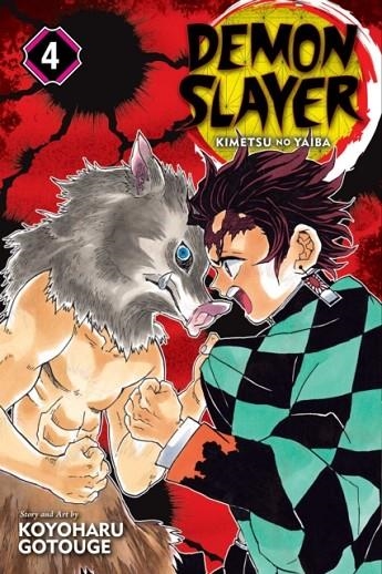 DEMON SLAYER: KIMETSU NO YAIBA, VOL. 4 : 4 | 9781974700554 | KOYOHARU GOTOUGE