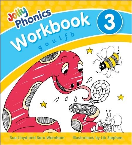 JOLLY PHONICS WORKBOOK 3 : IN PRECURSIVE LETTERS | 9781844146536