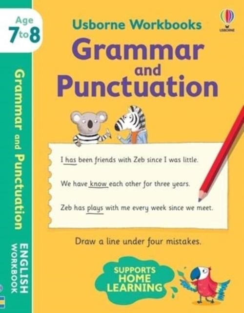 USBORNE WORKBOOKS GRAMMAR AND PUNCTUATION 7-8 | 9781474991056 | WATSON HANNAH 