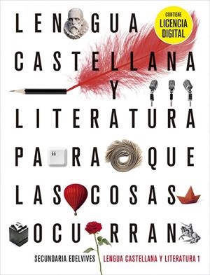 LENGUA CASTELLANA Y LITERATURA 1.º ESO PQLCO (CON LICENCIAS 2021) | 9788414034651