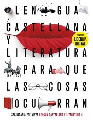 LENGUA CASTELLANA Y LITERATURA 4.º ESO PQLCO (CON LICENCIAS 2021) | 9788414034880