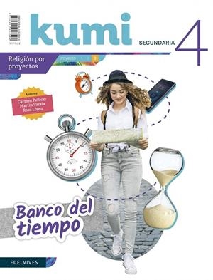 RELIGIÓN KUMI BANCO DEL TIEMPO  4º ESO - REVISTA DEL ALUMNO | 9788414028599