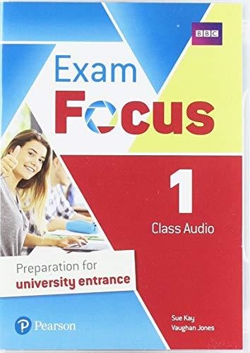 EXAM FOCUS 1 CLASS AUDIO CDS | 9788420570846