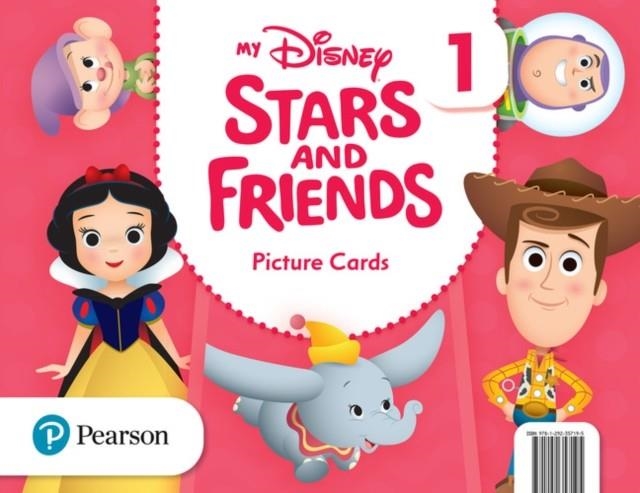 MY DISNEY STARS AND FRIENDS 1 FLASHCARDS | 9781292357195