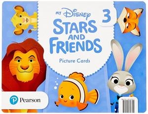 MY DISNEY STARS AND FRIENDS 3 FLASHCARDS | 9781292357355