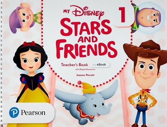 MY DISNEY STARS AND FRIENDS 1 TEACHER'S BOOK WITH EBOOKS AND DIGITAL RESOURCES | 9781292395555