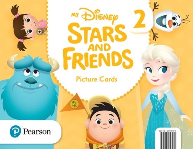 MY DISNEY STARS AND FRIENDS 2 FLASHCARDS | 9781292357270