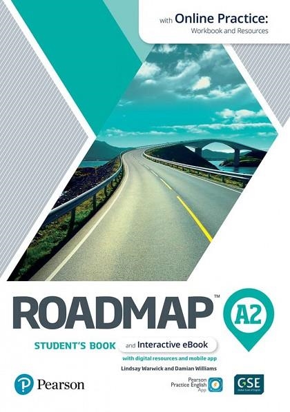 ROADMAP A2 STUDENT'S BOOK & INTERACTIVE EBOOK WITH ONLINE PRACTICE, DIGI | 9781292393070