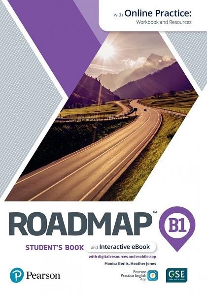 ROADMAP B1 STUDENT'S BOOK & INTERACTIVE EBOOK WITH ONLINE PRACTICE, DIGI | 9781292393087