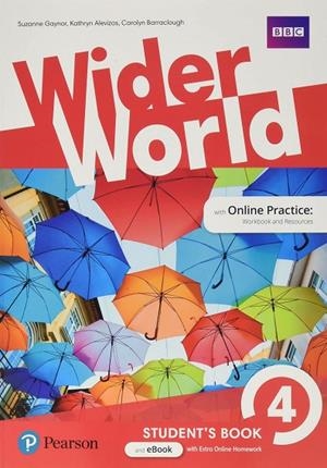 WIDER WORLD 4 STUDENTS' BOOK & EBOOK WITH MYENGLISHLAB PACK | 9781292393469