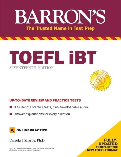 TOEFL IBT: WITH 8 ONLINE PRACTICE TESTS | 9781506266077