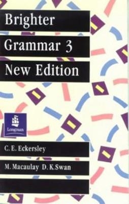 BRIGHTER GRAMMAR BOOK 3 | 9780582558977