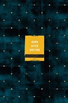 BURN AFTER WRITING (DOTS) | 9780593421802 | SHARON JONES