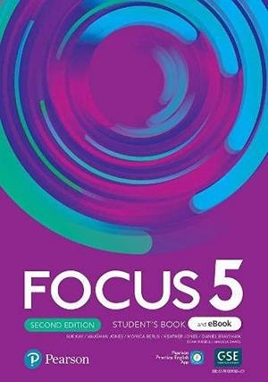 FOCUS 2E 5 SB WITH BASIC PEP PACK | 9781292390574
