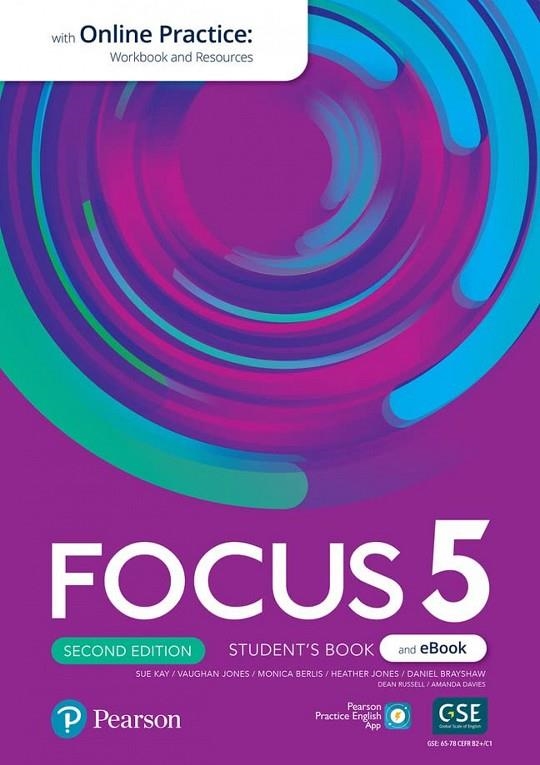 FOCUS BRITISH ENGLISH 5 SB AND MYENGLISHLAB  PACK | 9781292390628