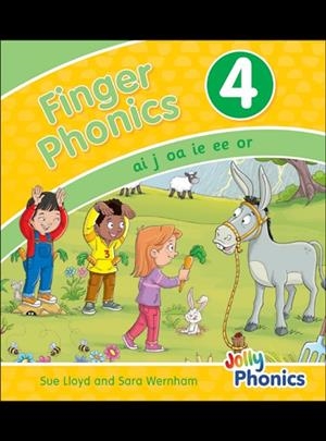 FINGER PHONICS 4 IN PRINT LETTERS (2021) | 9781844146468 | Sara Wernham