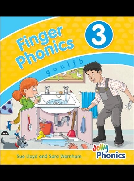 FINGER PHONICS 3 IN PRINT LETTERS (2021) | 9781844146451 | Sara Wernham