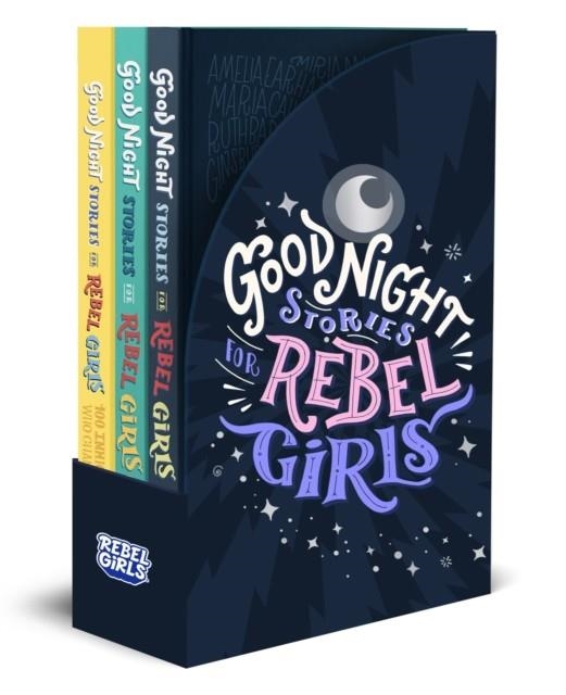 GOODNIGHT STORIES FOR REBEL GIRLS 3-BOOK GIFT SET | 9781953424129 | ELENA FAVILLI