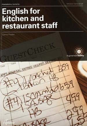 ENGLISH FOR KITCHEN AND RESTAURANT STAFF | 9788417872922