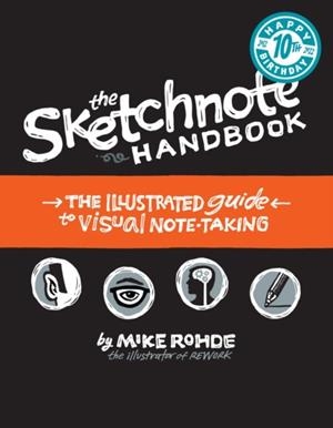 SKETCHNOTE HANDBOOK, THE : THE ILLUSTRATED GUIDE TO VISUAL NOTE TAKING | 9780321857897 | MIKE RHODE