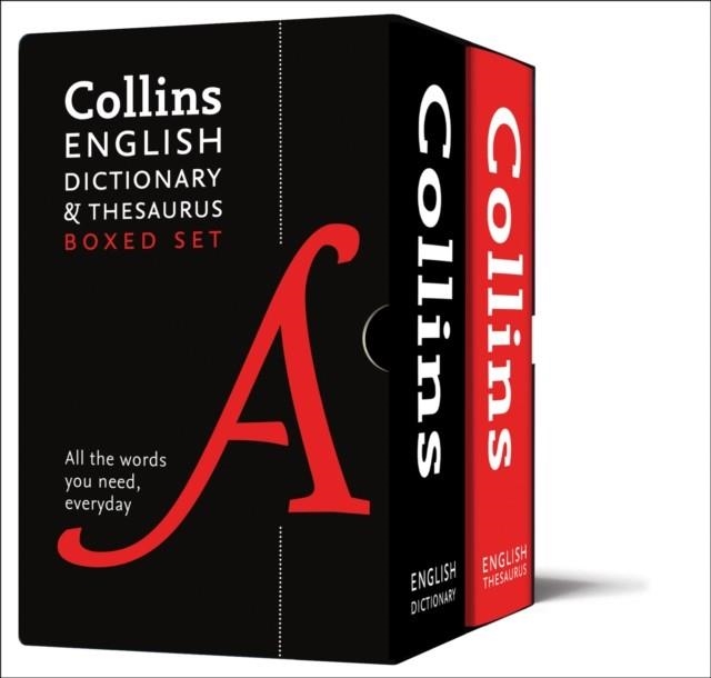 COLLINS ENGLISH DICTIONARY AND THESAURUS BOXED SET | 9780008309725 | COLLINS DICTIONARIES