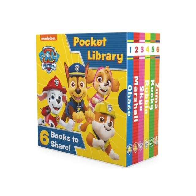 PAW PATROL POCKET LIBRARY BOX OF 6 | 9780755502721 | PAW PATROL 