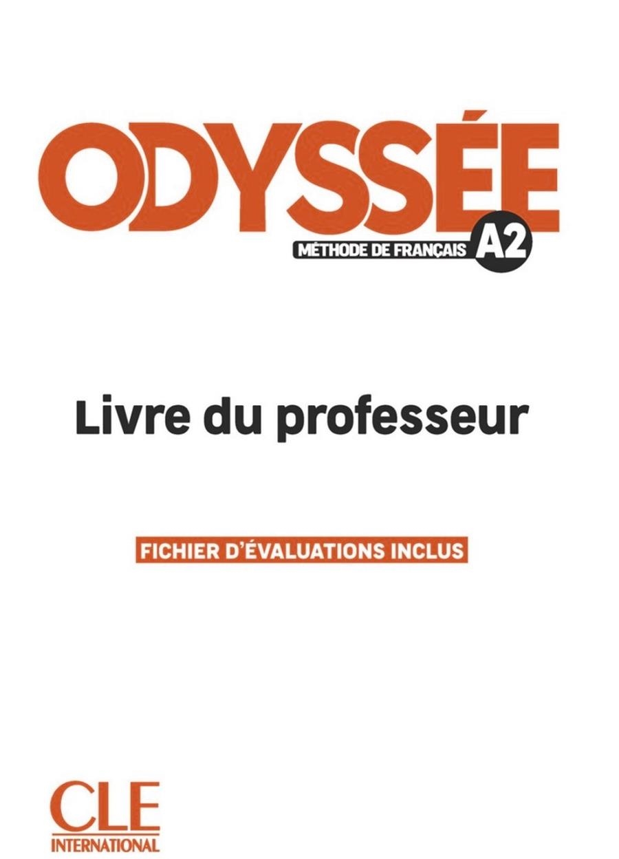 ODYSSÉE A2 LIVRE DU PROFESSEUR | 9782090355741