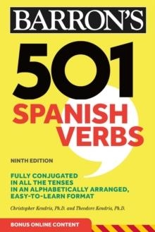 501 SPANISH VERBS ( BARRON'S 501 VERBS ) (9TH ED.) | 9781506260600