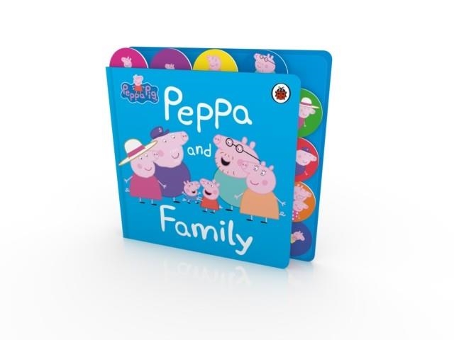 PEPPA PIG: PEPPA AND FAMILY TABBED BOARD BOOK | 9780241481738 | PEPPA PIG 
