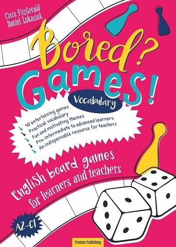 BORED GAMES VOCABULARY A2-C1 | 9788366384675 | CIARA FITZGERALD, DANIEL LUKASIAK