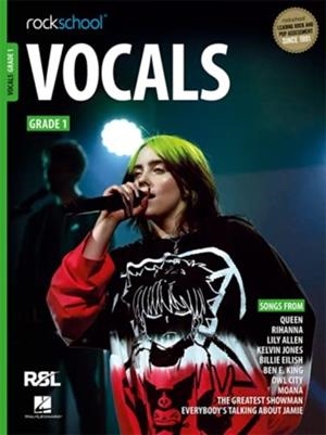 ROCKSCHOOL VOCALS GRADE 1 (2021) | 9781789362930