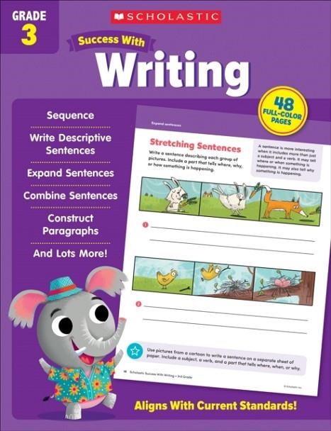 SCHOLASTIC SUCCESS WITH WRITING GRADE 3 | 9781338798739