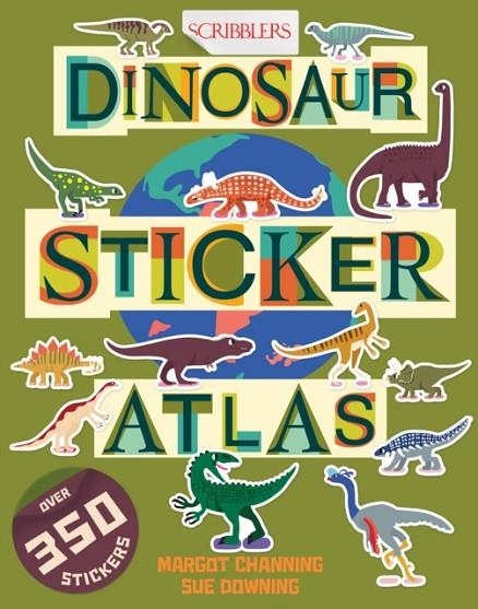 DINOSAUR STICKER ATLAS | 9781913971519 | CHANNING MARGOT