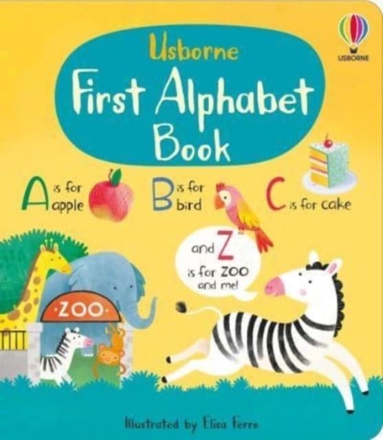 FIRST ALPHABET BOOK | 9781474998321 | MARY CARTWRIGHT