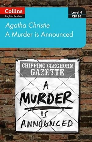 A MURDER IS ANNOUNCED: B2 | 9780008392987