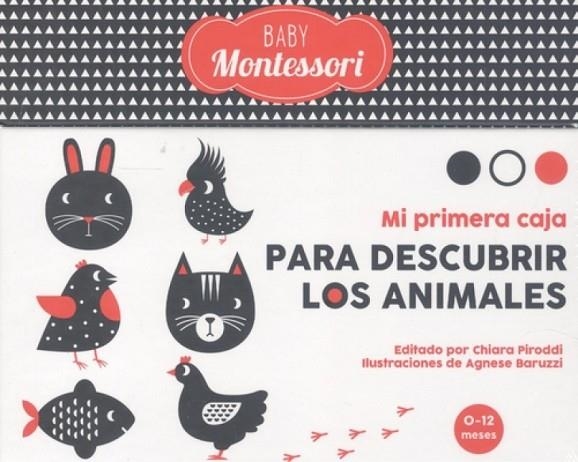 BABY MONTESSORI. MI PRIMERA CAJA PARA DESCUBRIR LOS ANIMALES (VVKIDS) | 9788468262673 | CH. PIRODDI