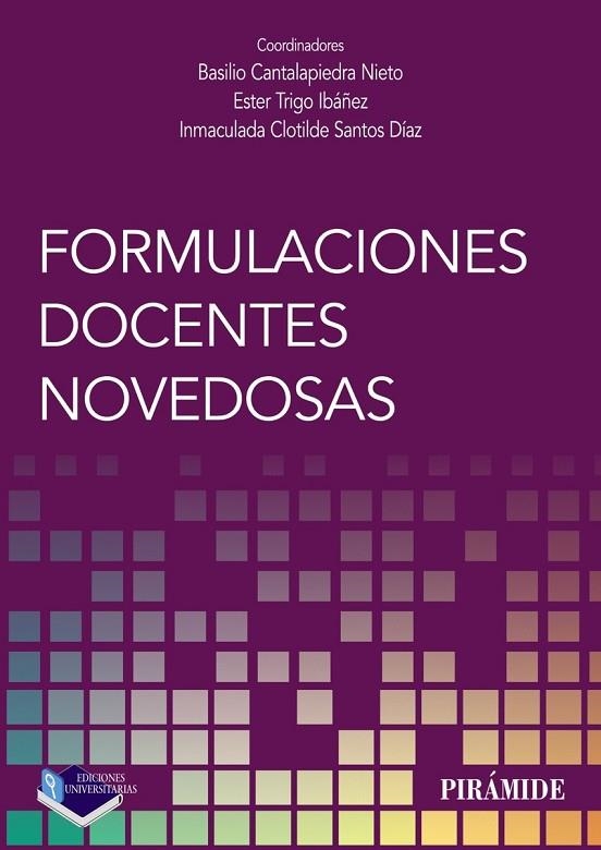 FORMULACIONES DOCENTES NOVEDOSAS | 9788436842647