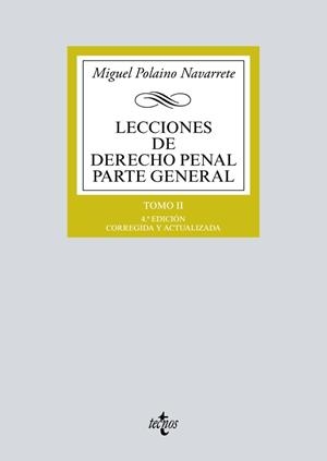 LECCIONES DE DERECHO PENAL PARTE GENERAL | 9788430984107